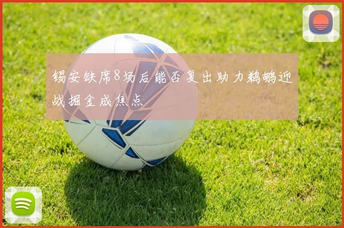 锡安缺席8场后能否复出助力鹈鹕迎战掘金成焦点